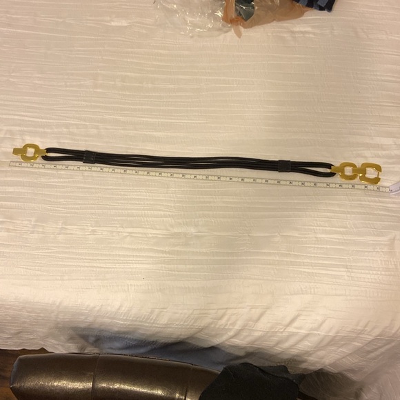 WHBM Black with Gold Metal Belt - Picture 4 of 4